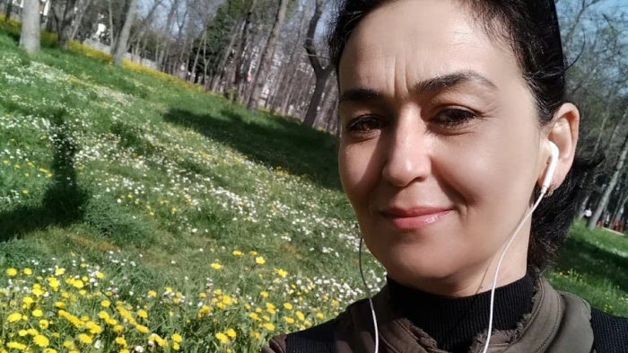Turkmen activist Umidajan Bekchanova. 